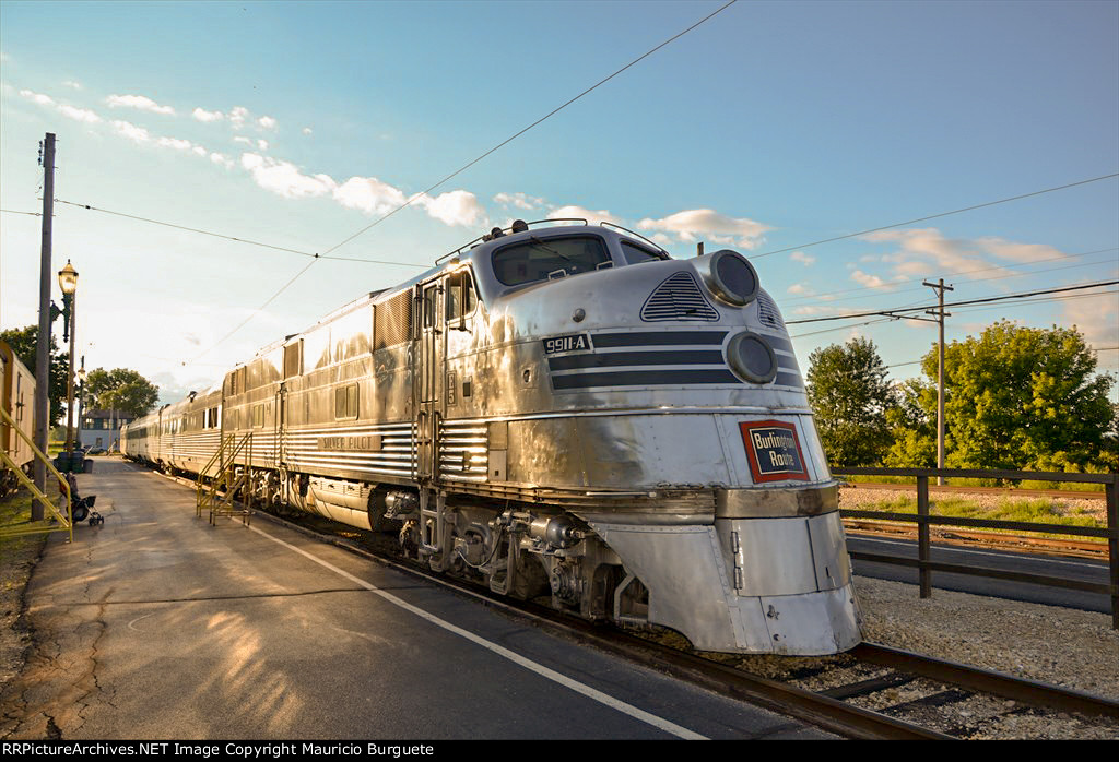 Chicago Burlington & Quincy E-5A Locomotive